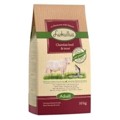 Lot De Croquettes Lukullus 24 Lot De Croquettes Lukullus -Pet Care Soldes 78442 pla lukullus adult beef trout 10kg 3