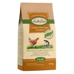 Lot De Croquettes Lukullus 22 Lot De Croquettes Lukullus -Pet Care Soldes 78444 pla lukullus adult chicken salmon 10kg 6
