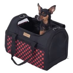 Sac De Transport Karo Pour Chien Et Chat -Pet Care Soldes 79331 tragetasche hund fg 7517 2