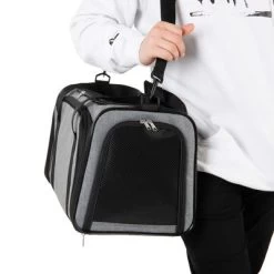 Sac De Transport Onoen Avec Enclos Pour Chat Et Petit Chien -Pet Care Soldes 85509 tragetasche onoen fg 3014 3