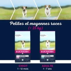 Eukanuba Grain Free Puppy Small / Medium Breed Avec Du Saumon Pour Chiot -Pet Care Soldes 87102551847601 1