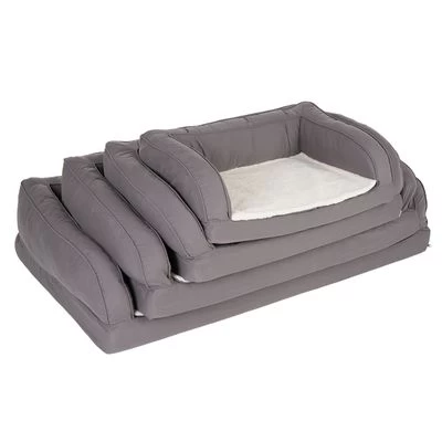 Canapé Orthopédique Gris Pour Chien 5 Canapé Orthopédique Gris Pour Chien – Image 3