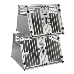 Cage De Transport Double AluRide Pour Chien 27 Cage De Transport Double AluRide Pour Chien -Pet Care Soldes 99404 99505 fg 6060 1