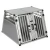 Cage De Transport Double AluRide Pour Chien 1 Cage De Transport Double AluRide Pour Chien -Pet Care Soldes 99505 pla autohunde doppelbox aluride fg 6031 1 4