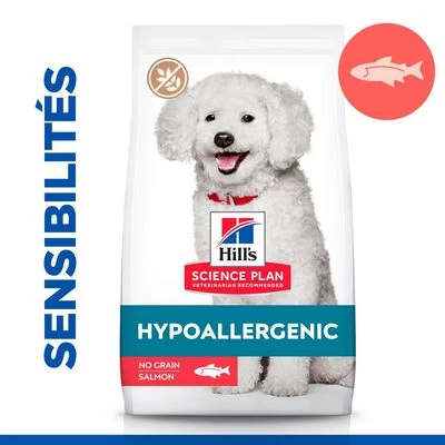 Hill's Science Plan Adult Hypoallergenic Small & Mini Saumon Pour Chien 3 Hill's Science Plan Adult Hypoallergenic Small & Mini Saumon Pour Chien