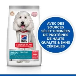Hill's Science Plan Adult Hypoallergenic Medium Saumon Pour Chien -Pet Care Soldes atf 607848 power claim 6