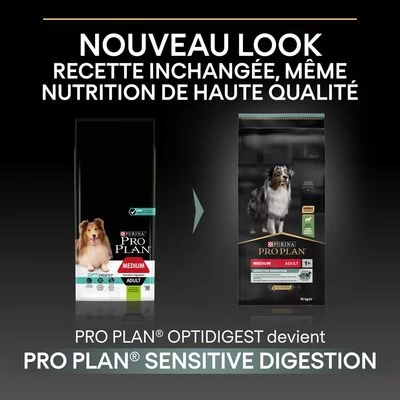 PURINA PRO PLAN Medium Adult Sensitive Digestion Agneau, Riz Pour Chien 5 PURINA PRO PLAN Medium Adult Sensitive Digestion Agneau, Riz Pour Chien – Image 3