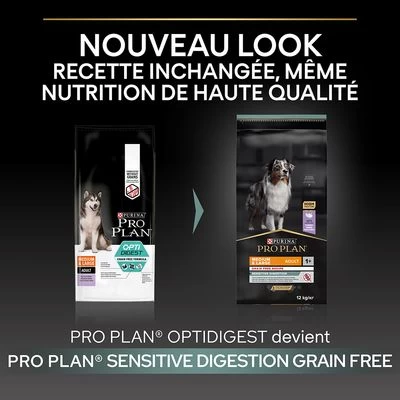 PURINA PRO PLAN Medium & Large Adult Sensitive Digestion Sans Céréales Pour Chien 5 PURINA PRO PLAN Medium & Large Adult Sensitive Digestion Sans Céréales Pour Chien – Image 3