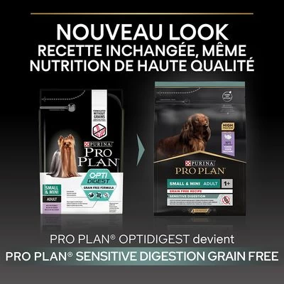 PURINA PRO PLAN Small & Mini Adult Sensitive Digestion Sans Céréales 5 PURINA PRO PLAN Small & Mini Adult Sensitive Digestion Sans Céréales – Image 3