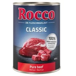 10 Kg De Mélange De Flocons Rocco + 6 X 400 g Ou 800 g De Rocco Classic Pour Chien -Pet Care Soldes beef 400g 1000x1000 161223 3