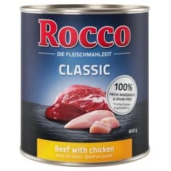 10 Kg De Mélange De Flocons Rocco + 6 X 400 g Ou 800 g De Rocco Classic Pour Chien -Pet Care Soldes beef chicken 800g 1000x1000 161223 6