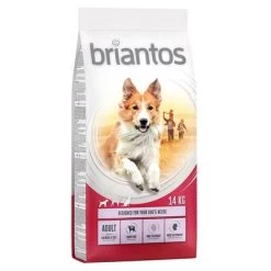 Croquettes Briantos 12 / 14 Kg Pour Chien + Barkoo Dental Snacks Medium 180 G En Cadeau ! -Pet Care Soldes briantos adult salmonrice 14kg 1000x1000 0