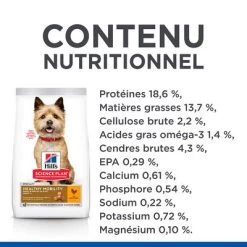 Hill's Science Plan Adult 1+ Healthy Mobility Small & Mini Poulet Pour Chien -Pet Care Soldes h165579 p276032 sp 2020 small mini ecomm thumbnail nutrition dog fr frnutrition healthy mobility s m adult dog food dry 7