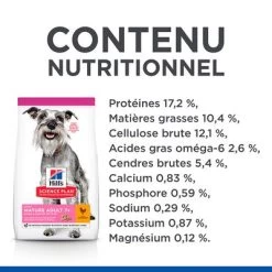 Hill's Science Plan Mature Adult 7+ Small & Mini Light Poulet Pour Chien -Pet Care Soldes h165579 p276032 sp 2020 small mini ecomm thumbnail nutrition dog fr frnutrition light s m mature adult dog food dry 7