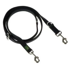 Laisse Doublée Pour Chien Hunter, Noir -Pet Care Soldes nylon leinen 7 9