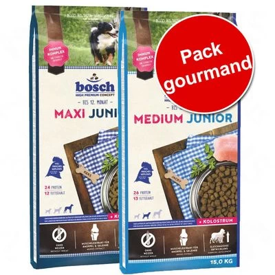 Pack Gourmand Bosch Junior 2 Saveurs 3 Pack Gourmand Bosch Junior 2 Saveurs