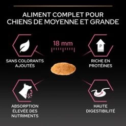 PURINA PRO PLAN Medium & Large Adult 7+ Sensitive Skin Pour Chien -Pet Care Soldes puprpnddadvselarsa23ksizgv01palfr 1