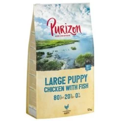 Lot Purizon 2 X 12 Kg Pour Chien -Pet Care Soldes purizon largepuppy chickenfish 12kg 1000x1000 2