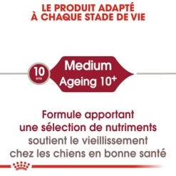 Royal Canin Medium Ageing 10+ Pour Chien -Pet Care Soldes rc shn ageingmedium10 cv eretailkit 1 fr fr 7