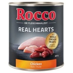 Rocco Real Hearts 6 X 800 G Pour Chien -Pet Care Soldes rocco realheart chicken 800g 1000x1000 0