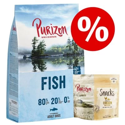 Offre D'essai : 3 X 100 G Friandises + 400g / 1 Kg Croquettes Purizon 3 Offre D'essai : 3 X 100 G Friandises + 400g / 1 Kg Croquettes Purizon