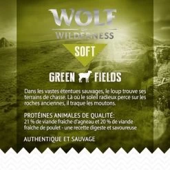 Wolf Of Wilderness Soft & Strong 2 X 12 Kg Pour Chien -Pet Care Soldes wow benefitboard soft strong greenfields 1000x1000 fr 7