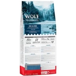 Croquettes Wolf Of Wilderness 12 Kg + 2,4 Kg Offerts ! -Pet Care Soldes wow classic blueriver back 14 4kg 1000x1000 6