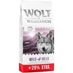 Croquettes Wolf Of Wilderness 12 Kg + 2,4 Kg Offerts !