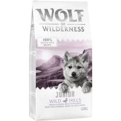 Croquettes Wolf Of Wilderness 12 Kg + Oreilles De Lapin 200 G En Cadeau ! -Pet Care Soldes wow classic wildhills junior 12kg frontright 1000x1000 2