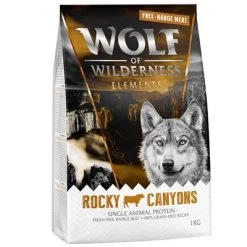 Croquettes Wolf Of Wilderness Pour Chien 3 + 1 Kg Offert ! -Pet Care Soldes wow elements fr rocky front 1kg 1000x1000 8