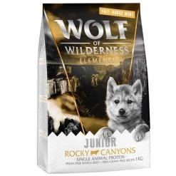 Croquettes Wolf Of Wilderness Pour Chien 3 + 1 Kg Offert ! -Pet Care Soldes wow elements fr rocky junior front 1kg 1000x1000 9