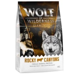 Croquettes Wolf Of Wilderness Pour Chien 3 + 1 Kg Offert ! -Pet Care Soldes wow elements rocky front 1kg 1000x1000 1