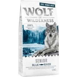 Croquettes Wolf Of Wilderness 12 Kg + Oreilles De Lapin 200 G En Cadeau ! -Pet Care Soldes wow freerange classic blueriver senior 12kg frontright 1000x1000 2