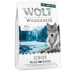 Croquettes Wolf Of Wilderness Pour Chien 3 + 1 Kg Offert ! -Pet Care Soldes wow freerange classic blueriver senior 1kg front 1000x1000 0