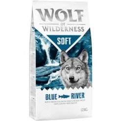 Wolf Of Wilderness Soft & Strong 2 X 12 Kg Pour Chien -Pet Care Soldes wow soft relaunch blueriver frontright 1000x1000 8