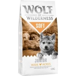 Wolf Of Wilderness Soft & Strong 2 X 12 Kg Pour Chien -Pet Care Soldes wow soft relaunch junior wideacred frontright 1000x1000 5